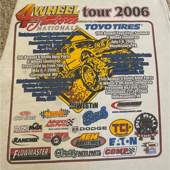 Cutoff 4-Wheel Jamboree 2006 tee *vintage* - Picture 4 of 5